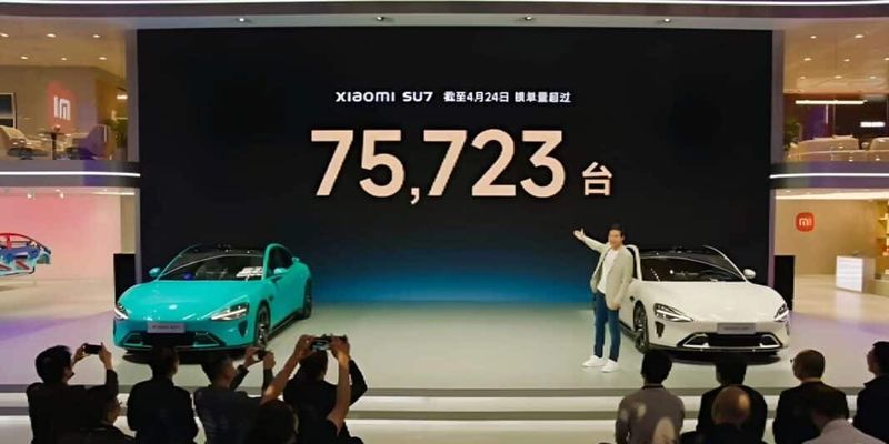 Дешевый электрокар Xiaomi Su7 разошелся безумным тиражом: в чем его преимущества