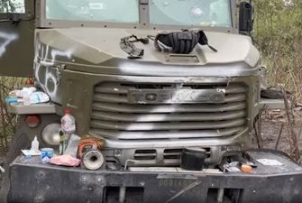 Украинские военные затрофеили бронированный грузовик оккупантов "Торнадо-У": видео