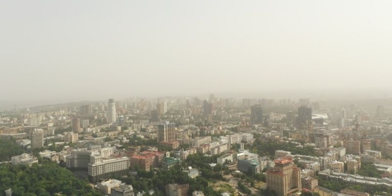В воздухе Киева в течение недели фиксировали повышенное содержание вредных веществ