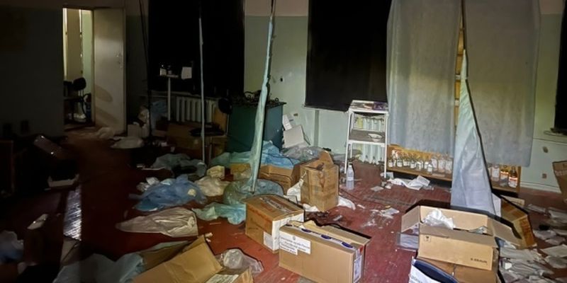 Полиция показала бывший «госпиталь» россиян в Изюме