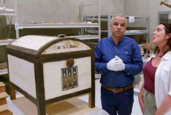 Ученые открыли таинственный сундук из гробницы Тутанхамона