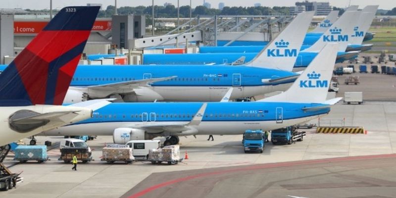 Авиакомпания KLM приостанавливает полеты над Беларусью