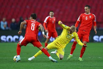 Гол на останніх секундах врятував Україну від поразки в заключному матчі відбору на Євро-2020