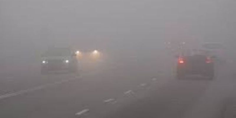 Украинских водителей предупредили о тумане на дорогах