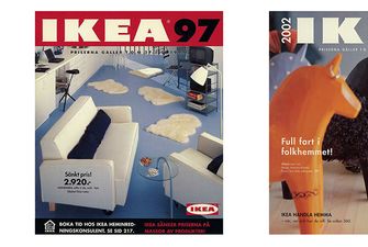 Эволюция дизайна: Как менялись интерьеры в каталогах IKEA c 1950 года по сегодня