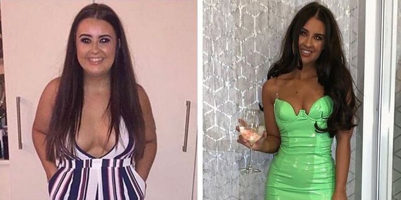 Девушка сбросила 22 кг и стала красоткой: фото до и после