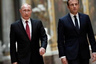 Макрон и Путин обсудили нормандскую встречу