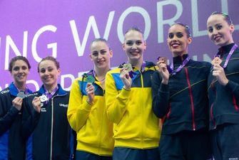 Украинские синхронистки завоевали три "золота" в Суперфинале в Венгрии