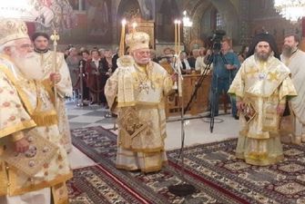 В Греции архиереи Эстонской и Элладской Церквей сослужили с епископом ПЦУ