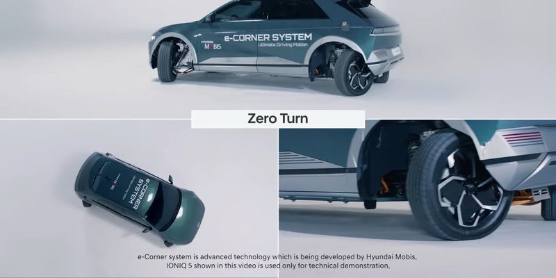 Электромобиль Hyundai Ioniq 5 научился ездить боком и разворачиваться на месте