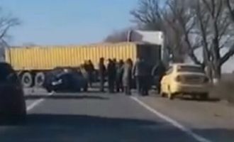 Трасса Одесса-Рени перекрыта, есть пострадавшие: видео масштабной аварии