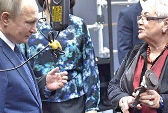 Путин попал на фото со злой героиней мультфильма про Чебурашку
