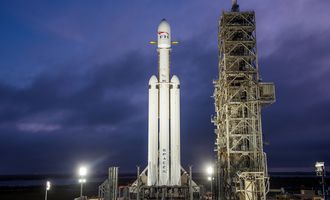Falcon Heavy Илона Маска взлетела – это секретная миссия космических сил США