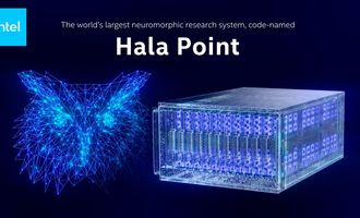 Intel представила нейроморфный компьютер Hala Point, который симулирует человеческий мозг