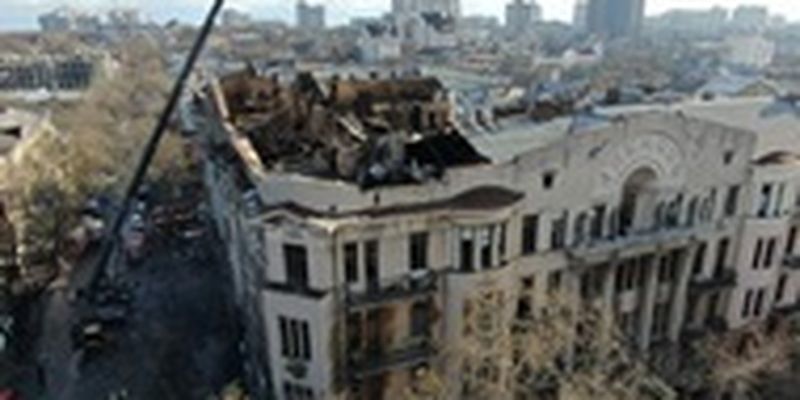 Пожар в Одессе: Кабмин выделит четыре миллиона