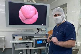 В Охматдете провели первую операцию с использованием новейшего эндоскопа