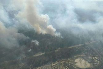 Масштабні пожежі в Чорнобильській зоні: за день авіацією скинуто 400 тонн води