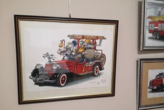 Автомобили на службе – в Киеве открылась уникальная художественная выставка