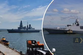 В порт Одессы вошли военные корабли НАТО: видео