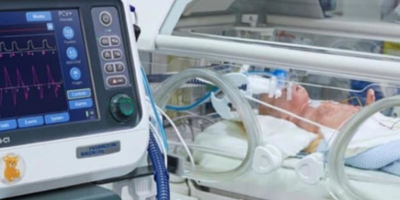 Львовский Охматдет получил сверхсовременный аппарат ИВЛ для реанимации новорожденных