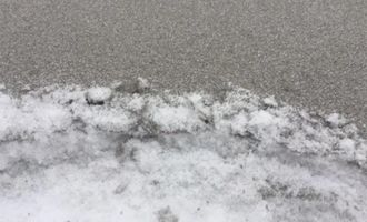 В Ивано-Франковской области выпал снег. ВИДЕО