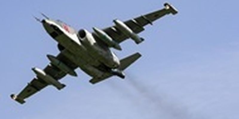 Российский Су-25 упал в Азовское море