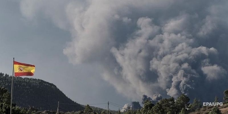 Извержение вулкана на Канарах: токсичные воздушные массы достигли Украины