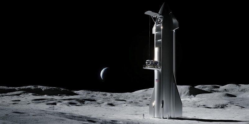 Становимся на путь исследования Луны. SpaceX выбрали для важной миссии