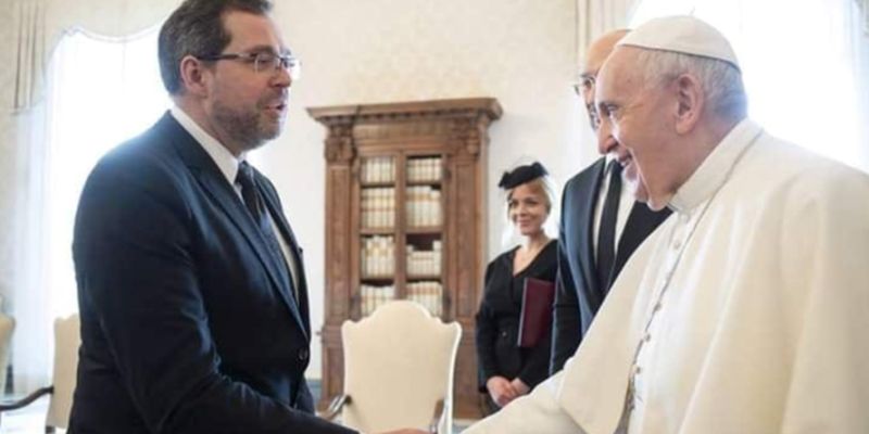 Российская дипломатия работает, чтобы сорвать визит Папы Франциска – посол Украины в Ватикане