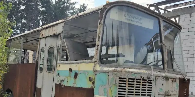 В Киеве найден раритетный автобус родом из Таджикистана