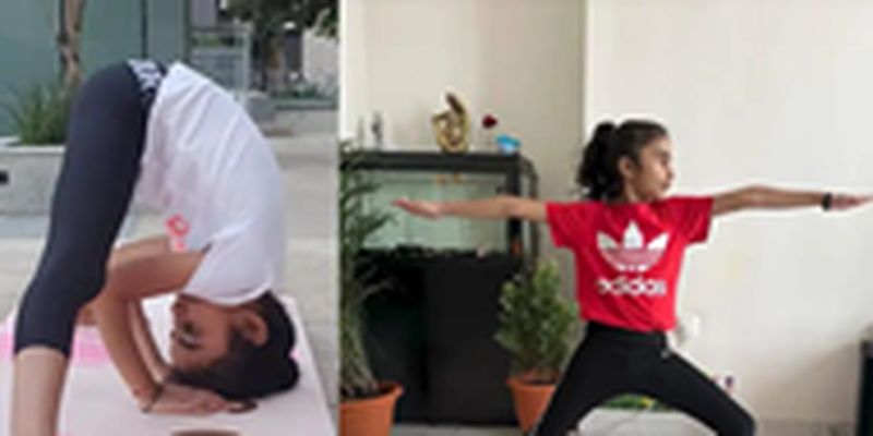 Самым молодым инструктором по йоге стала семилетняя девочка
