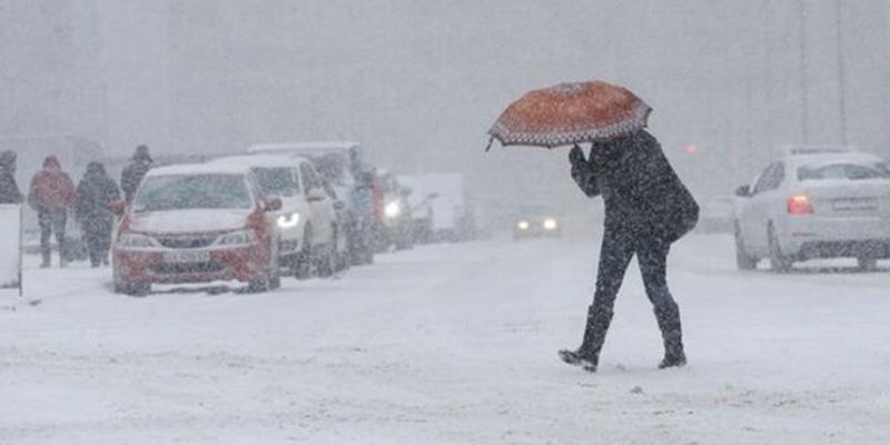 На Украину надвигается снежный шторм: где ждать бури