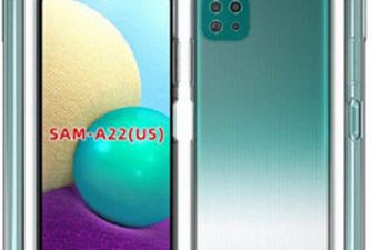 Смартфон Samsung Galaxy A22 показали со всех сторон