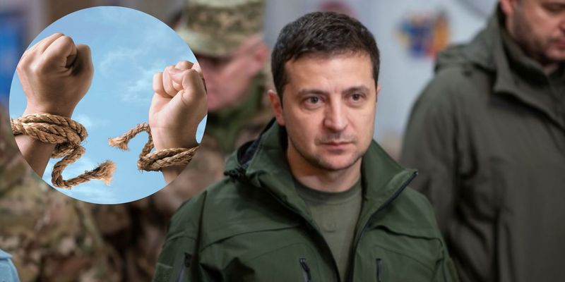 Зеленский подписал указ о помиловании 31 осуждённого ветерана войны на Донбассе