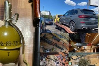 У Києві затримали крадіїв елітних авто: у чоловіків знайшли зброю та військове спорядження