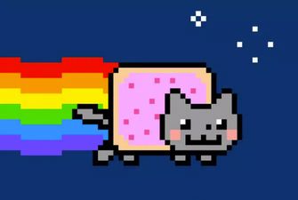 Гифку с котом из игры Nyan Cat продали за $600 000 на аукционе криптоискусства
