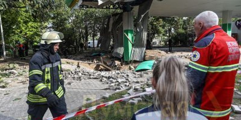 В Одесі стався вибух на АЗС