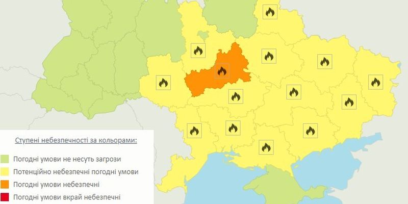 Часть Украины накроют новые ливни с грозами: карта погоды