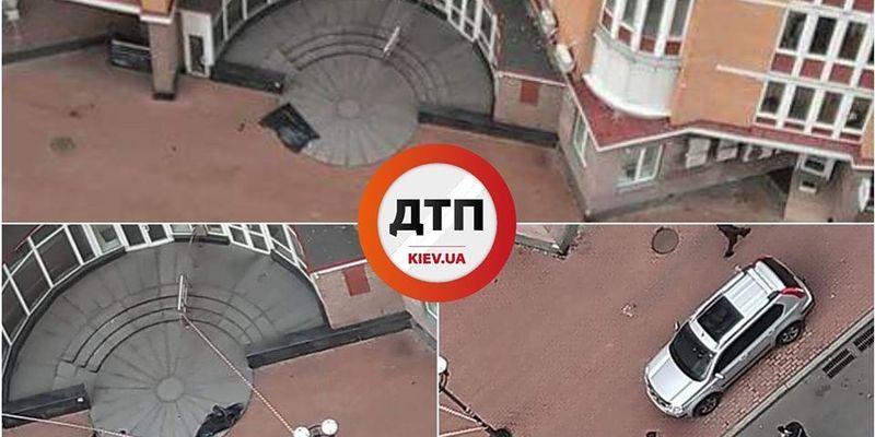 У Києві з вікна елітної багатоповерхівки випала людина: подробиці та фото