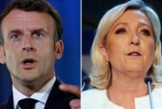 Другий тур виборів президента Франції: Макрон набирає від 55% до 58% голосів - ЗМІ