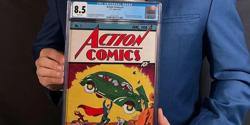 Комикс на миллион: на аукционе за рекордную сумму продали редкий экземпляр о Супермене