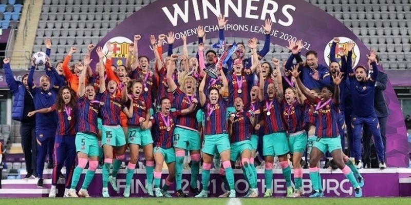 «Барселона» впервые стала победительницей женской Лиги чемпионов УЕФА