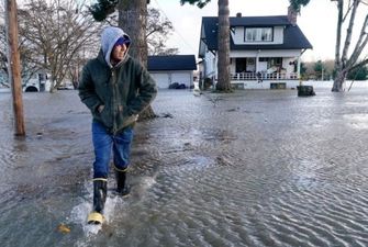 В штате Вашингтон – большое наводнение, объявили чрезвычайное положение