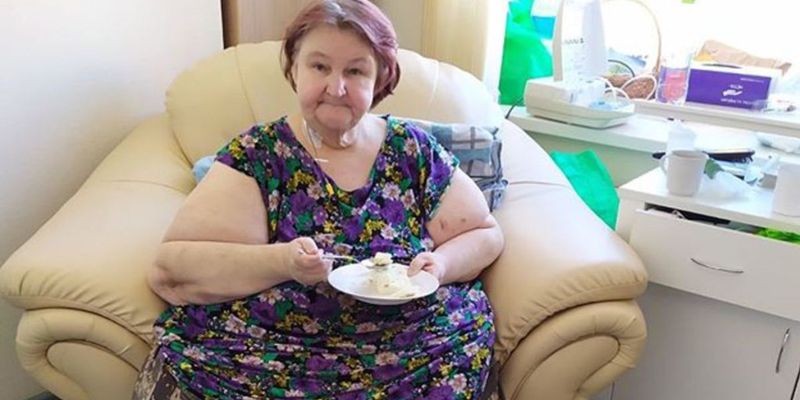 Пожилая россиянка за два месяца похудела на 192 килограмма