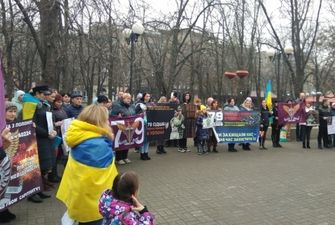 Акция в поддержку военнопленных состоялась в Николаеве