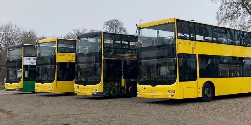 В Киеве появятся двухэтажные автобусы из Германии