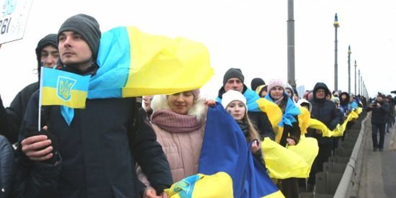 День Соборності: українці відзначили 101-шу річницю злуки в одну державу