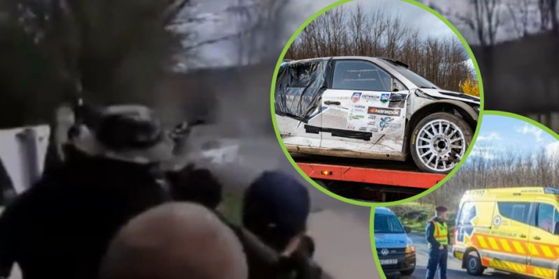 В Венгрии на ралли автомобиль влетел в зрителей: есть погибшие и раненые