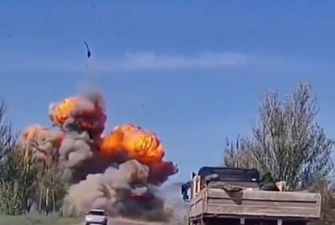 Дивовижний момент: башня російського танка відлетіла на 76 метрів після привіту від ЗСУ