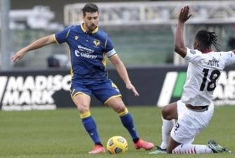 Серия А: «Милан» без проблем побеждает «Верону»